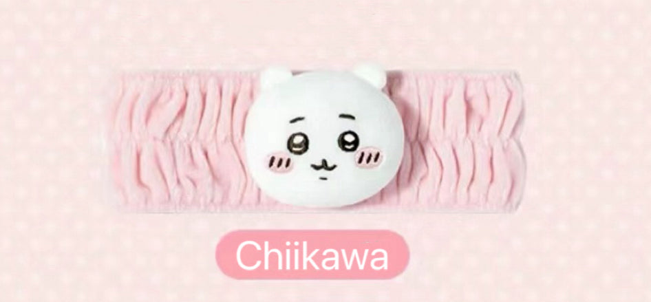 ChiiKawa X Miniso | ChiiKawa Hachiware Usagi Headband - Makeup Kawaii items Room Decoration doll KawaiiGiftLand