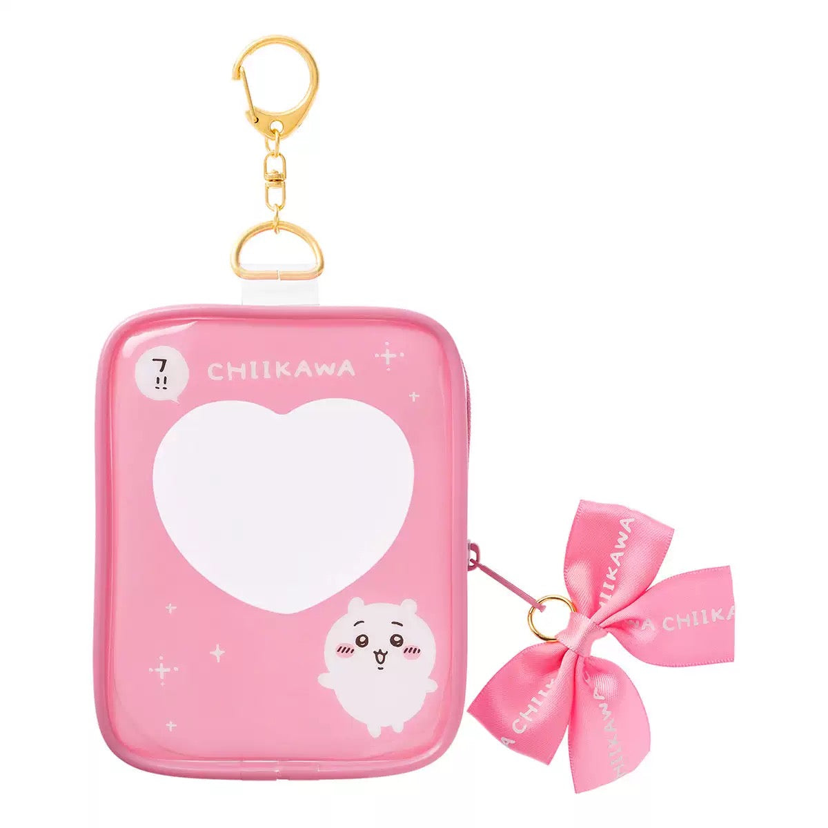 Japanese Cartoon Chiikawa Plastic with Ribbon Itabag Bag Keychain | ChiiKawa Hachiware Usagi Momonga Kurimanju Rakko Shisa Kani - Kawaii Items Can Put in Dolls Keep Dolls Clean KawaiiGiftLand