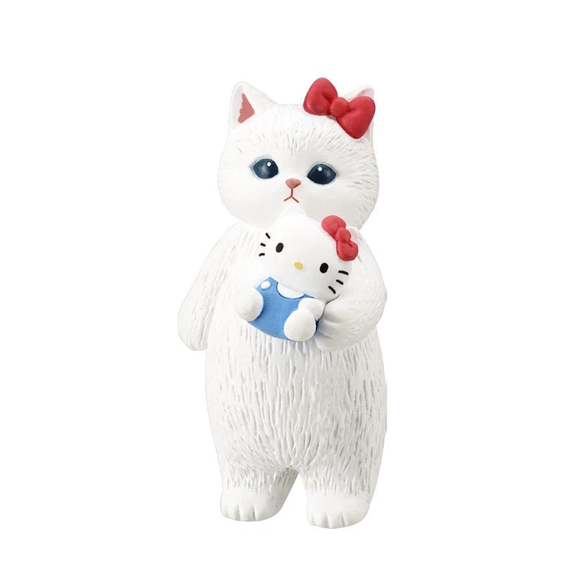 Japan Kitan Club Sanrio Characters x Mofusand Part 1 | Hello Kitty My Melody Kuromi Cinnamoroll Pompompurin Hangyodon- Full Set of 6 KawaiiGiftLand
