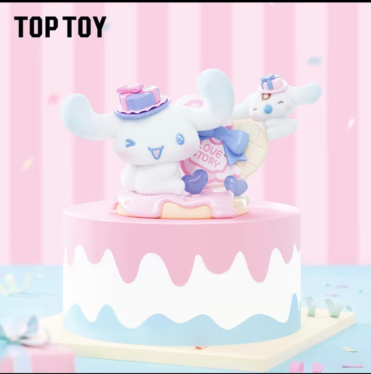 TOPTOY x Sanrio Cinnamoroll Full of Love Series Mystery Blind Box – Kawaii Anime Collectible Figure & Gift for Fans