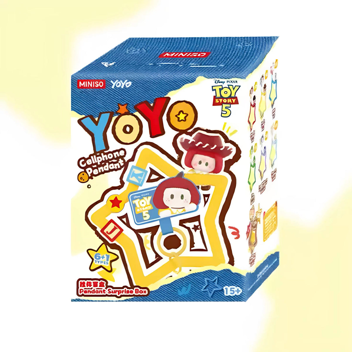YOYO Chan x Toy Story Mini Figure | YOYO Star Shape Cellphone Pendant Collection - Collectable Toys Mystery Blind Box