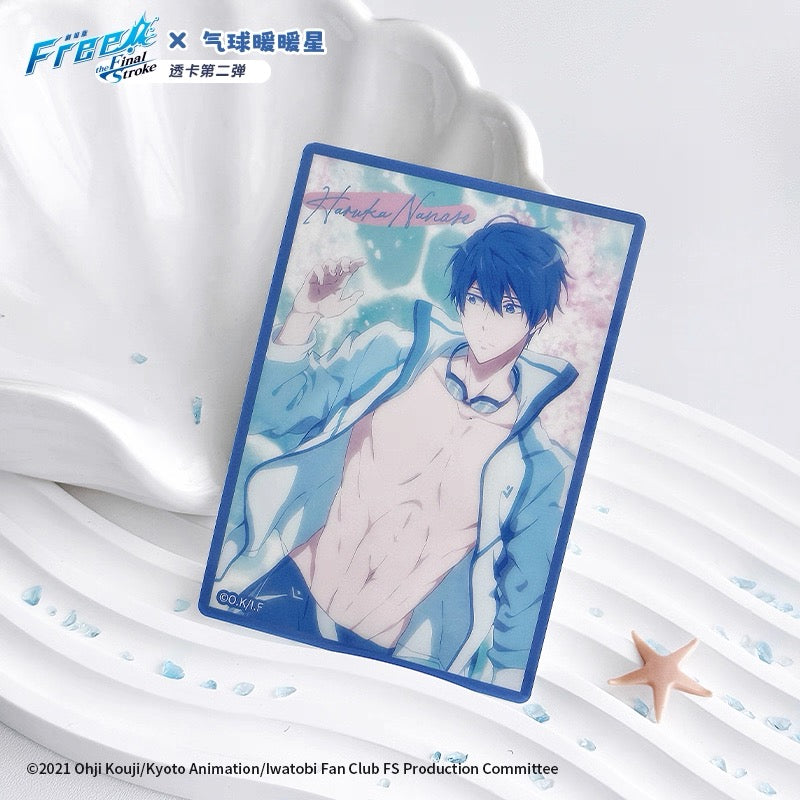 Japanese Anime Free! Iwatobi Swim Club Colourful Child & Teenage Series Card Part 2 | Haruka Makoto Rin Nagisa Rei Kirishima Sosuke - Cute Kawaii Item Blind Bag