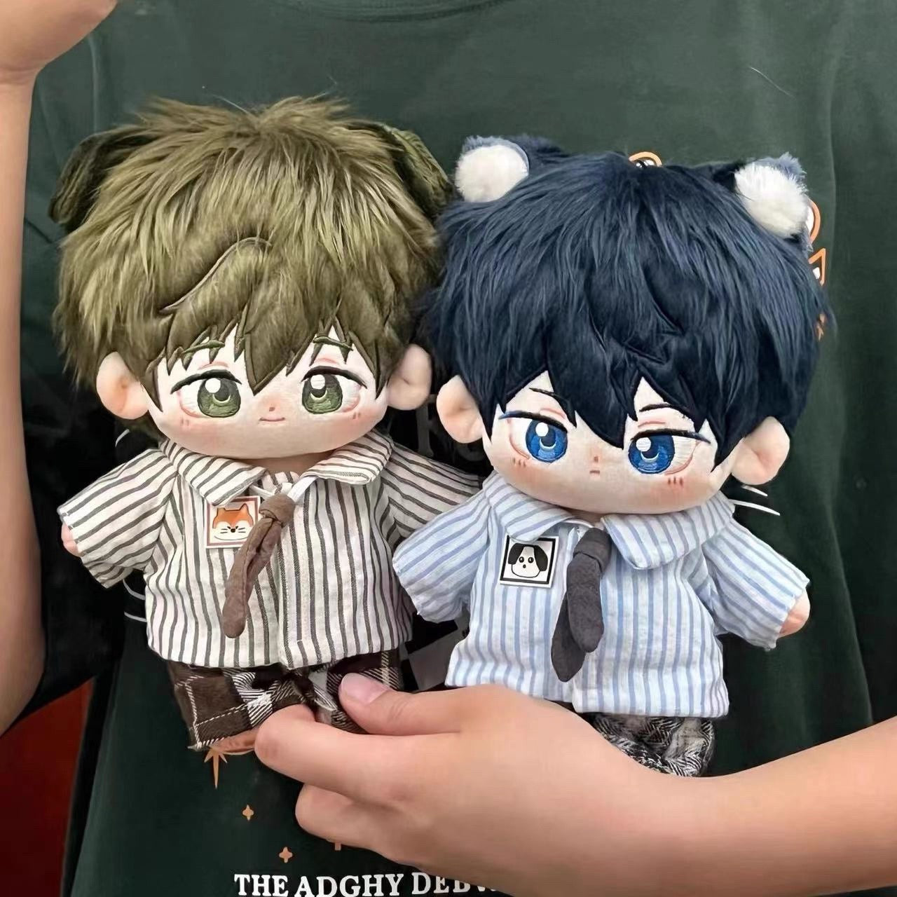 Japanese Anime Free! Iwatobi Swim Club Cotton Plush Doll | Haruka Makoto with Car Ear Cute Kawaii 20cm Doll Can Change Outfits - Cute Kawaii Item