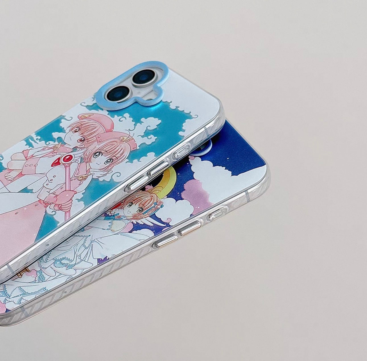 CardCaptorSakura Retro Comic Laser Case | Part 2 Couple Style Sakura Syaoran Tomoyo - Phone Case Samsung Galaxy S26 S25 S24 S23 S22 S21 FE Ultra Edge