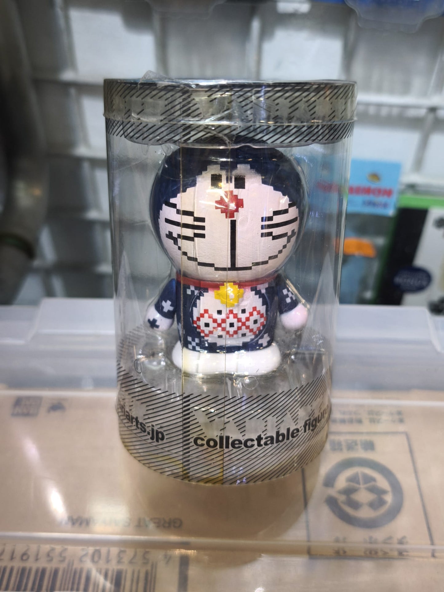 [Pre Owned-New] Doraemon Variarts Limited Edition Collectible Figures by Run'A | 75mm Art Toys