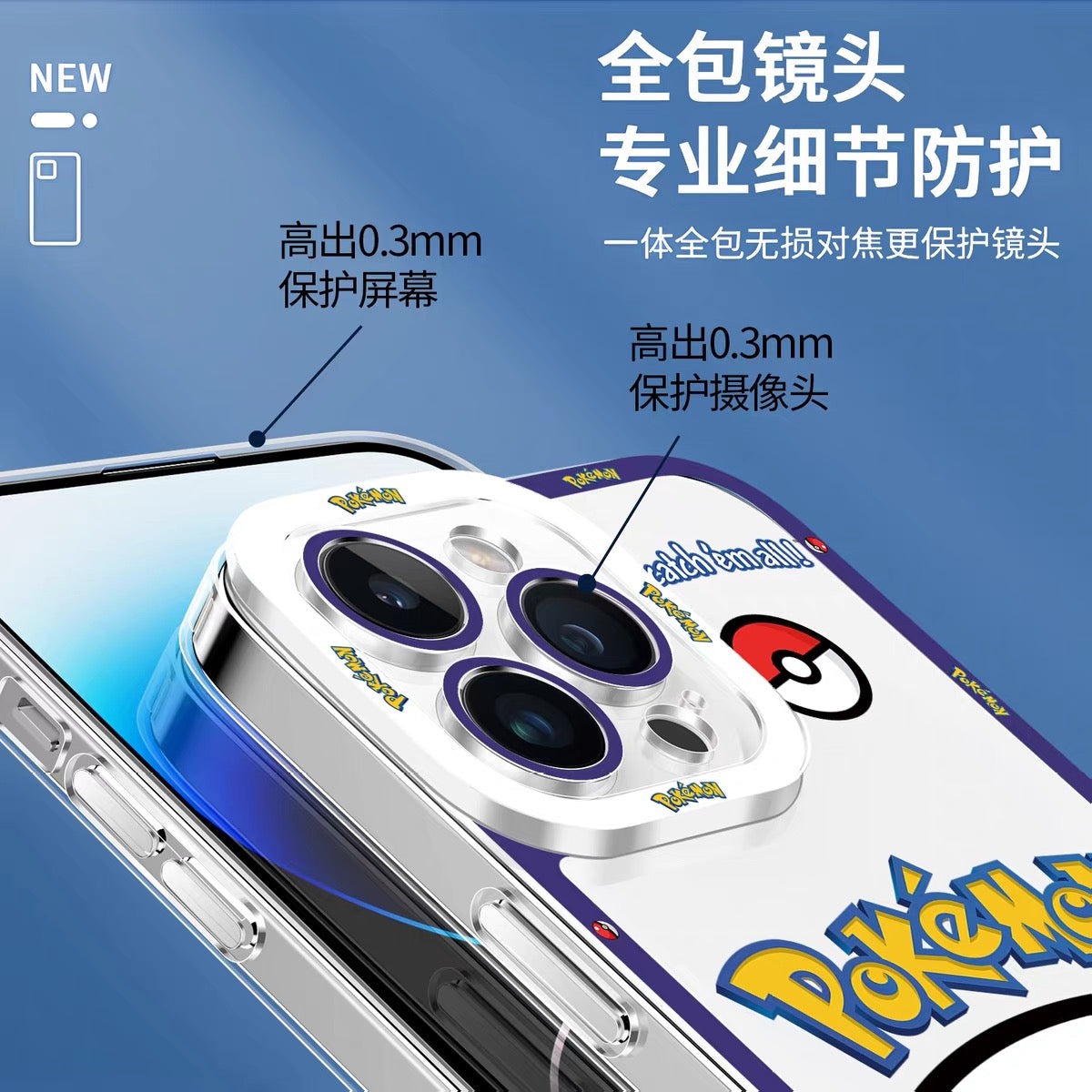 Japan Cartoon Pokemon 30 Anniversary Part2 | Garchomp Bulbasaur Latios Psyduck Metagross Kyogre Eevee Tyranitar 8 Styles - iPhone Case PLUS SE2 XS XR X 11 12 13 14 15 16 16e 17 17e 18 Pro Promax 12mini 13mini