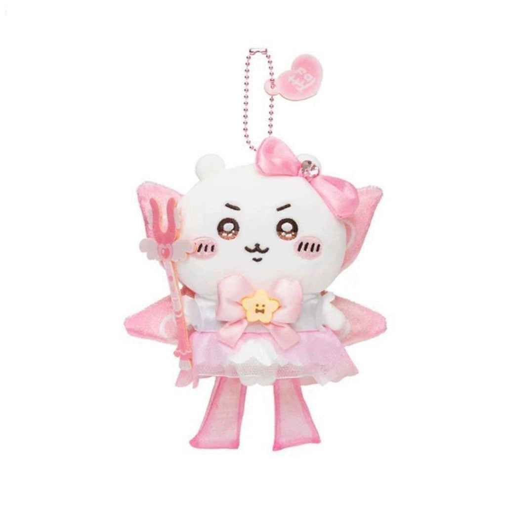 Japan ChiiKawa Magic Girl Series | ChiiKawa Hachiware Usagi Momonga Kurimanju Rakko Shisa Crab Beetle - Mini Plush Doll keychain KawaiiGiftLand