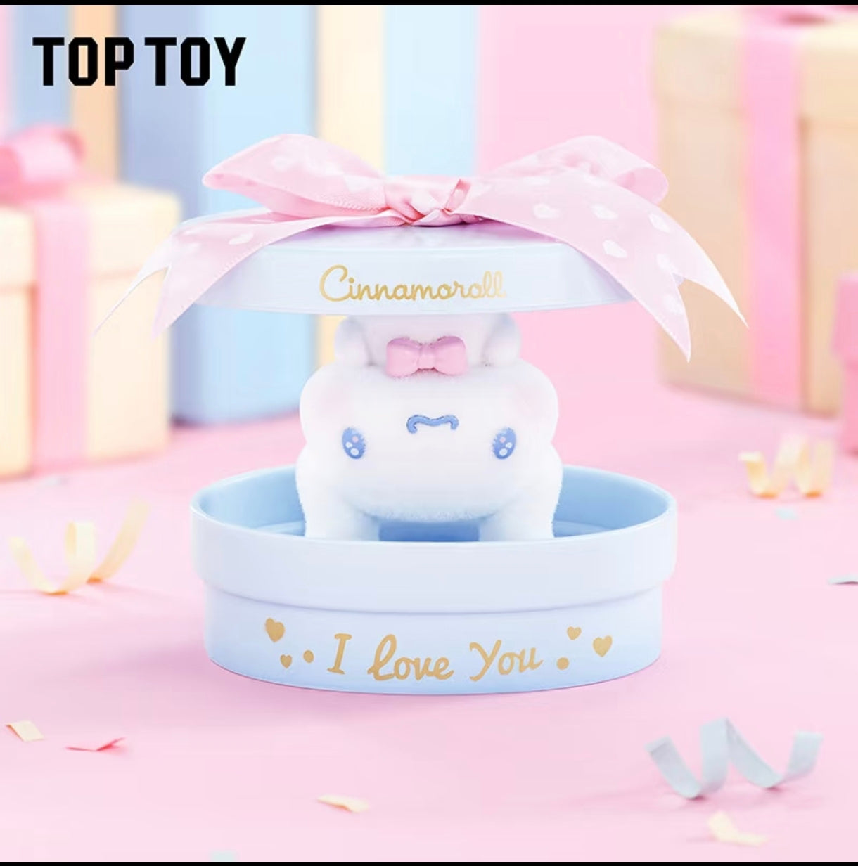TOPTOY x Sanrio Cinnamoroll Full of Love Series Mystery Blind Box – Kawaii Anime Collectible Figure & Gift for Fans