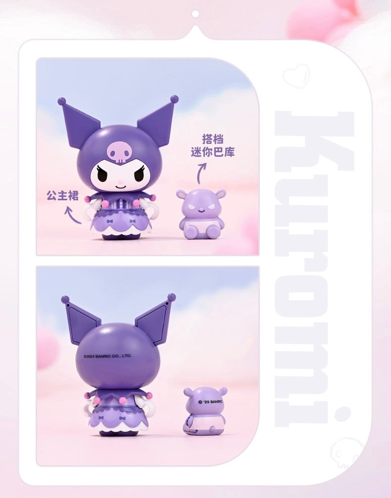Sanrio Sweet Melody with Flora Music Box | My Melody Kuromi - Limited Edition Building Blocks Toy Collections KawaiiGiftLand