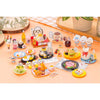 Japan Chiikawa Miniature Serise | Chiikawa Restaurant Mini Figure Collection (8 types) 8Pack BOX - Kawaii Miniature World Doll Room