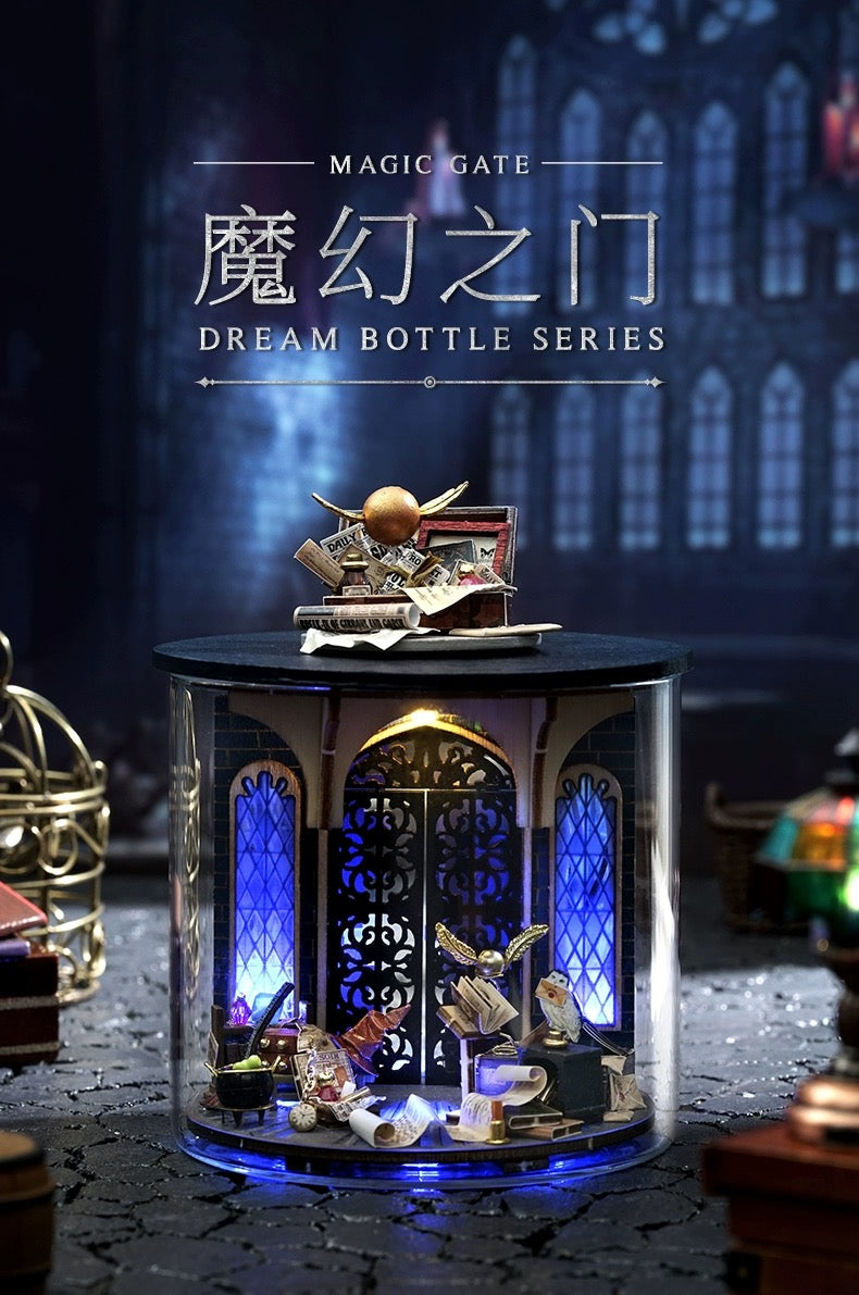 Craft Kits Dream Bottle Series | Magic World - DIY Handmade Mini World Miniature Gift Magic School