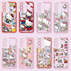 Japanese Cartoon Hello Kitty | Vintage Kitty Pink Version - Phone Case Samsung Galaxy S26 S25 S24 S23 S22 S21 FE Ultra Edge