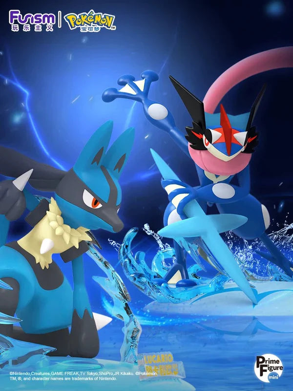 Pokemon Small Size Figure | No.448 Lucario - Toy Collection