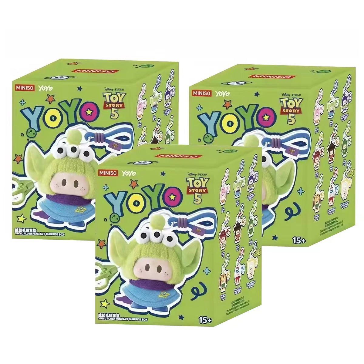YOYO Chan x Toy Story Doll | Yoyo Lovely with You - พวงกุญแจตุ๊กตาไวนิลแบบสุ่ม (Blind Box)