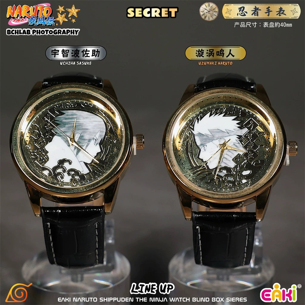 Eaki X Naruto Ninja Part 1 Watch Accessories Series | Naruto Shippuuden Naruto Sasuke Sakura Kakashi Minato Itachi Uchiha Madara Obito - Watch Collectable Toys Mystery Blind Box