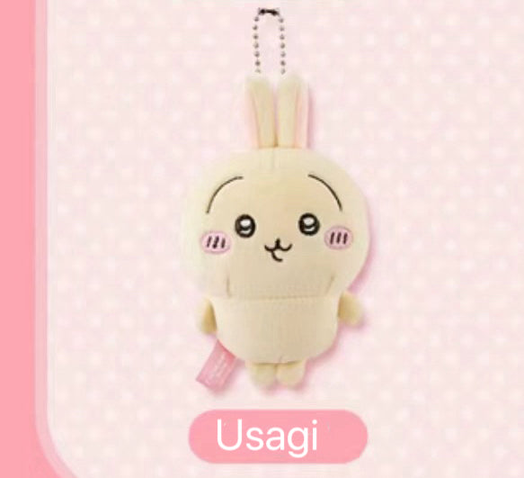 ChiiKawa X Miniso | ChiiKawa Hachiware Usagi Momonga Mini Plush Doll Keychain - Kawaii items Room Decoration doll KawaiiGiftLand