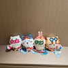 ChiiKawa X Miniso Hot Summer Series | ChiiKawa Hachiware Usagi Shisa Wearing Summer Garland Cute Plush Doll  - Kawaii Items Room Decoration Doll