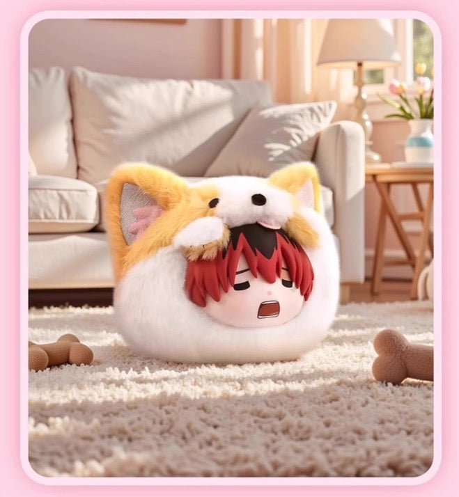 EAKI X FRIEREN Part 1 Series The Animal Party Edition | Frieren Fern Stark Himmel Flamme Aura - Vinyl Face Plush Doll Figure Keychain Collectable Toys Mystery Blind Box