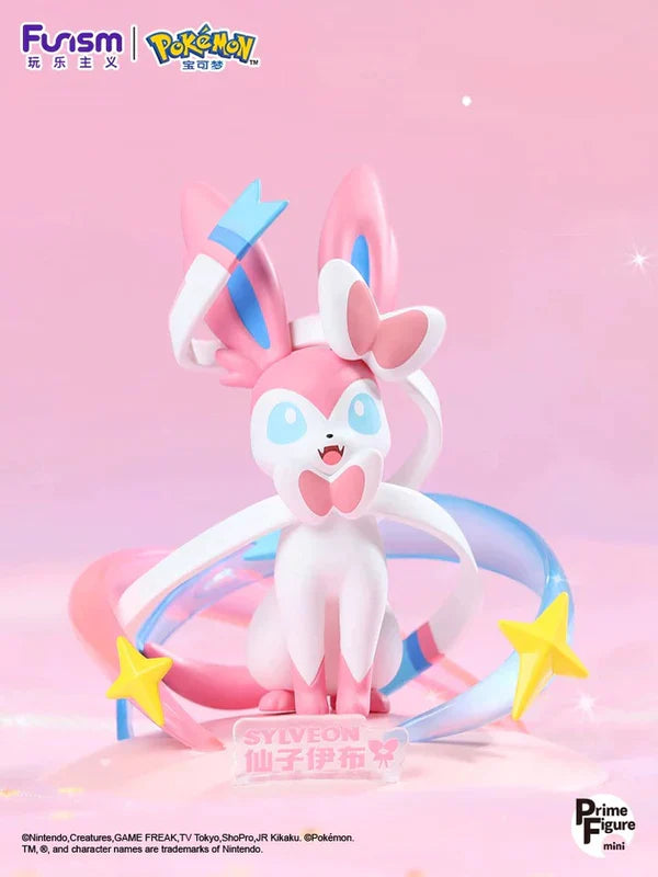 Pokemon Small Size Figure | No.25 Pikachu No. 94 Gengar No.700 Sylveon No. 813 Scorbunny - Toy Collection