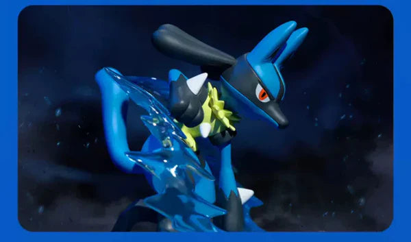 Pokemon Small Size Figure | No.448 Lucario - Toy Collection