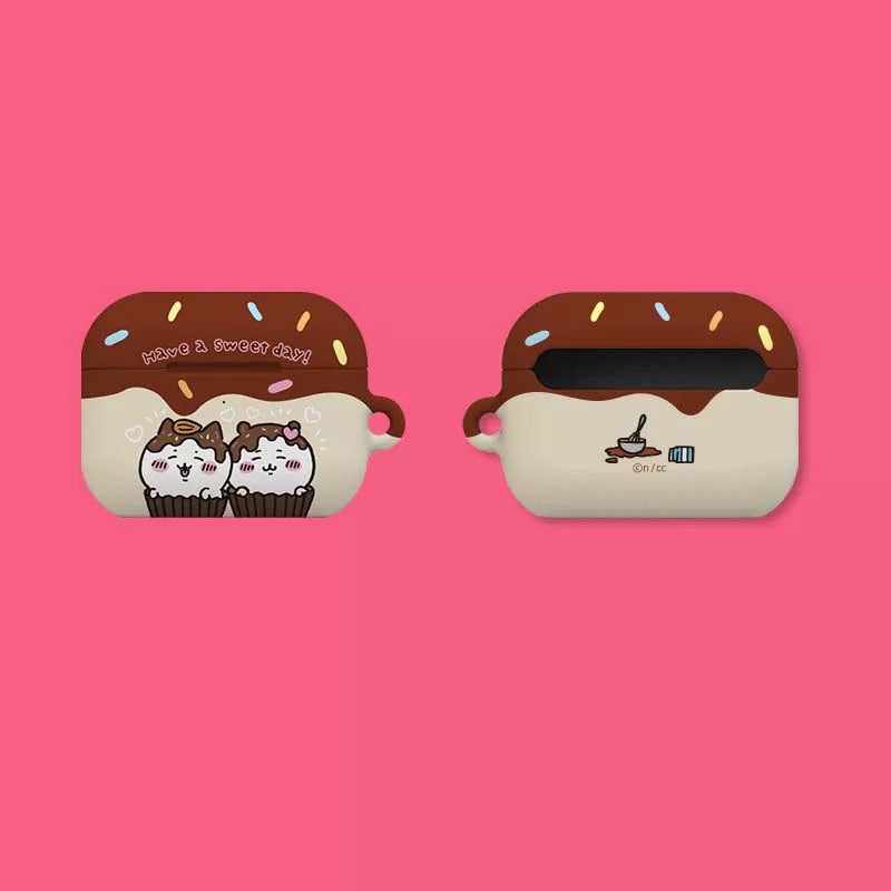 Japanese Cartoon ChiiKawa Chocolate Have a Sweet Day | Chiikawa Hachiware Usagi - AirPods AirPodsPro AirPods3 AirPods4 Case KawaiiGiftLand