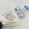 Japanese Cartoon ChiiKawa Gittler Colour Clear Case | Happy Group - iPhone Case Plus SE2 11 12 13 14 15 16 16e 17 17e 18 Pro Promax 12mini 13mini