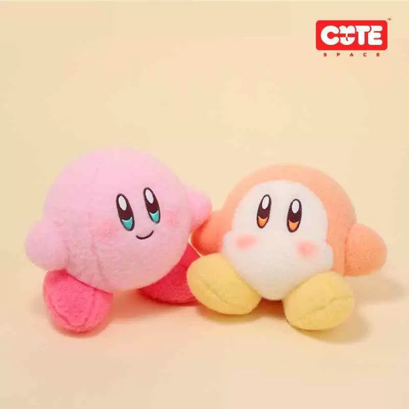 Kirby X Cute Studio | Kirby & Waddle Dee Wool Felt Style Plush Doll - Starkabi Poyo 14cm Kawaii items Room Decoration doll KawaiiGiftLand
