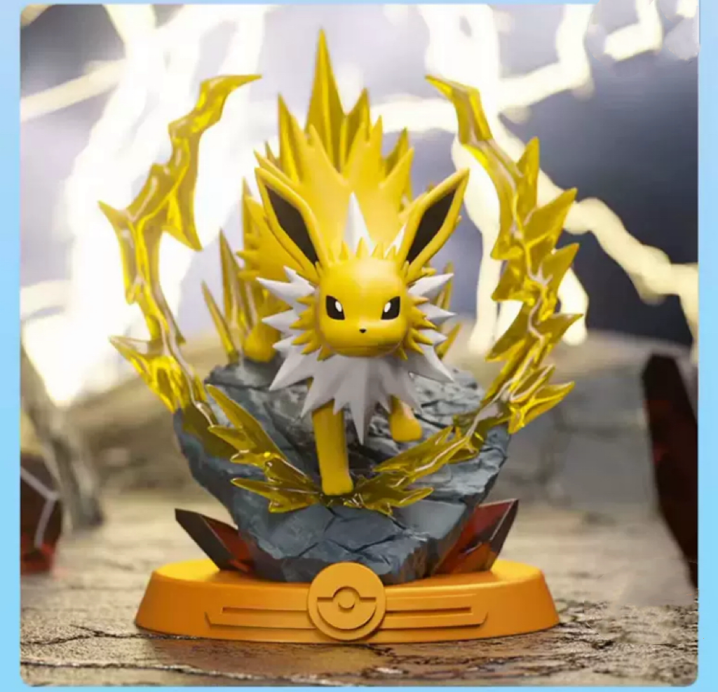 Pokemon Eevee Evolution Evolve Adventure Version | Eevee Vaporeon Jolteon Flareon Espeon Umbreon Leafeon Glaceon Sylveon - Collectable Toys Mystery Blind Box KawaiiGiftLand