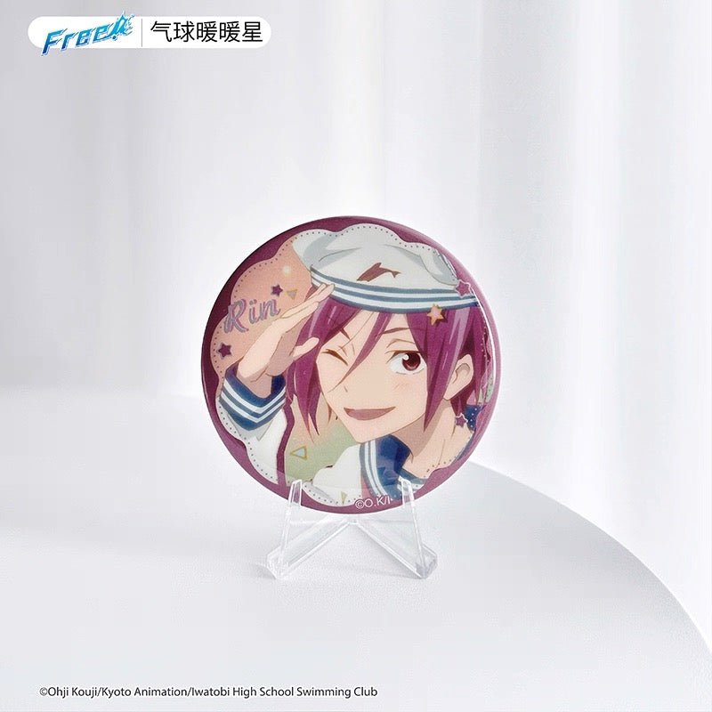 Japanese Anime Free! Iwatobi Swim Club Marine Boy Series Fridge Magnets | Haruka Makoto Rin Nagisa Rei - Cute Kawaii Item Blind Bag