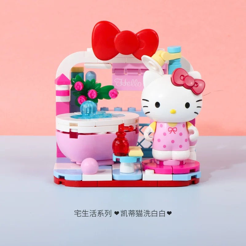 Sanrio Home Life Series | Hello Kitty My Melody Kuromi Cinnamoroll Pompompurin Pochacco -  Building Blocks Toy Collections KawaiiGiftLand