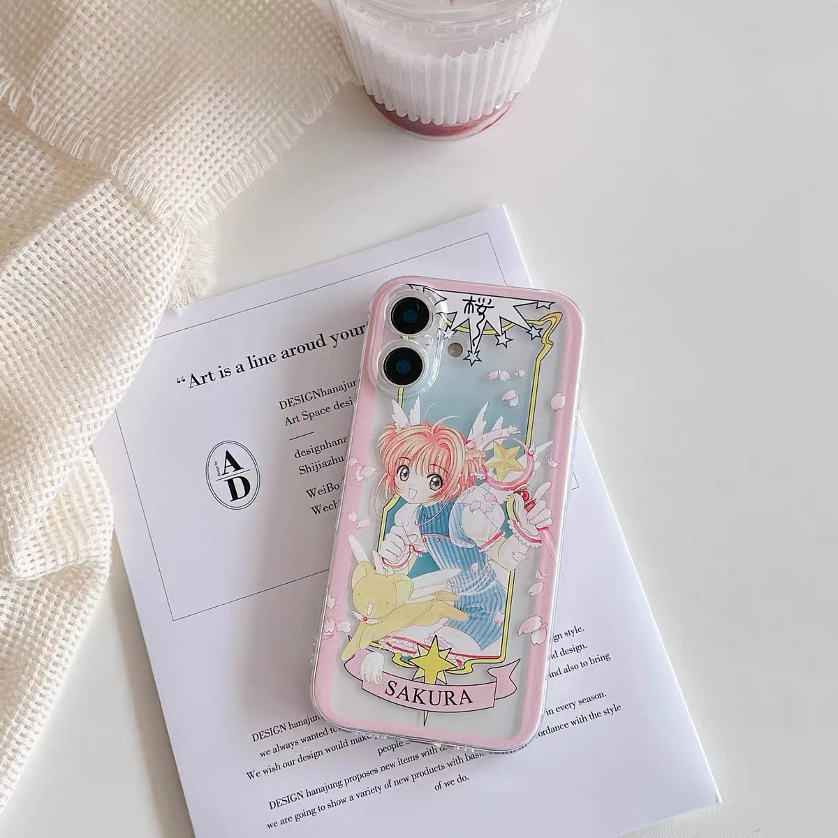 CardCaptorSakura Card Version Part 6 | Flower & Daily - iPhone Case PLUS SE2 XS XR X 11 12 13 14 15 16 16e 17 17e 18 Pro Promax 12mini 13mini