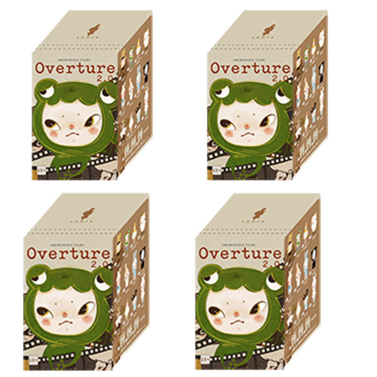Four SooyaStudio Overture 2.0 blind boxes, no repeated designs