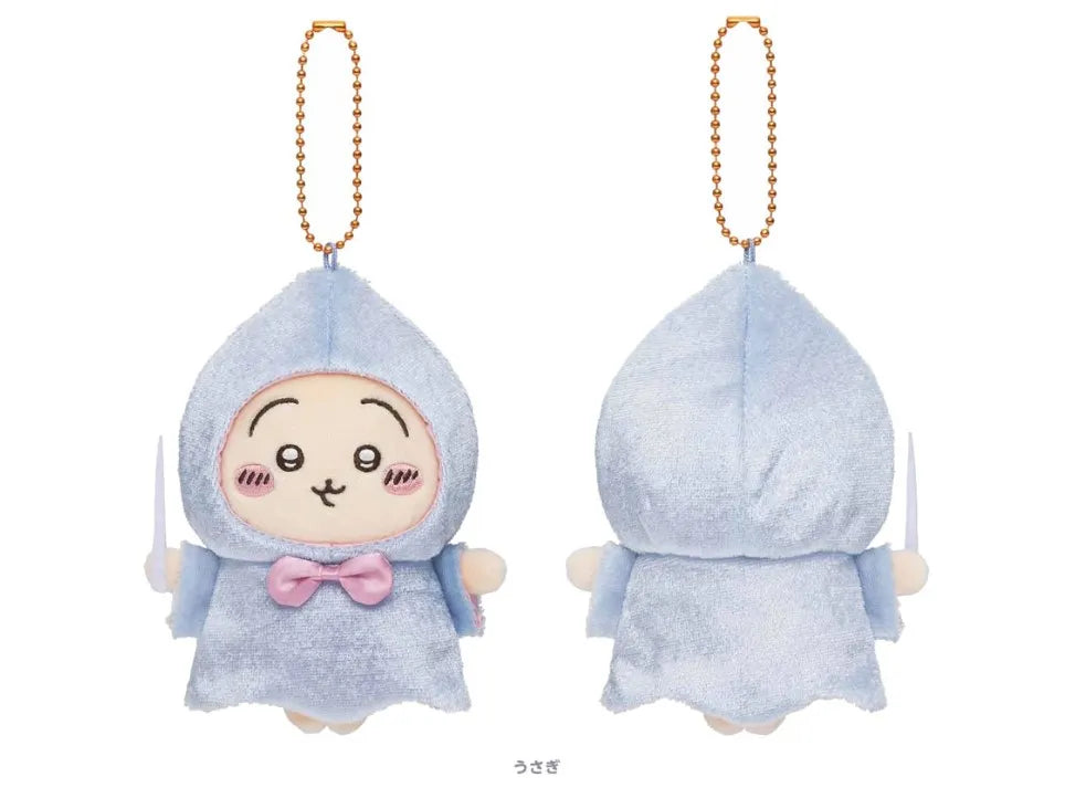 Japan ChiiKawa Birthday Series -  Prince and Fairy Godmother | ChiiKawa Hachiware Usagi Momonga - Mini Plush Doll keychain - KawaiiGiftLand