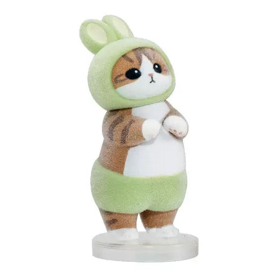Japan Mofusand Furry Bunny Cat Series | Yellow Purple Green Blue Pink - Full Set of 5 KawaiiGiftLand