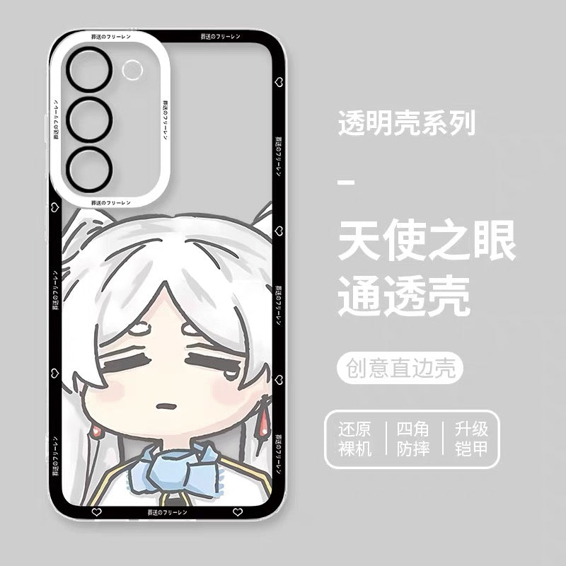 Japanese Anime FRIEREN Cute Style | Frieren Fern Himmel 3 Styles - Phone Case Samsung Galaxy S26 S25 S24 S23 S22 S21 FE Ultra