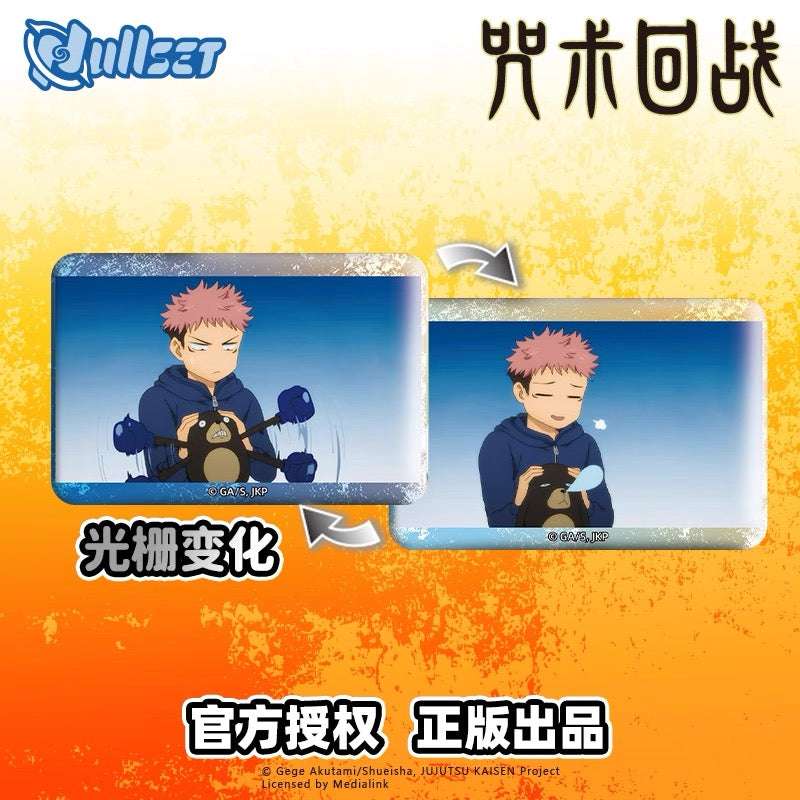 Japan Anime Jujutsu Kaisen | Yuji Megumi Nobara Satoru Grating Metal Badge Mystery Blind Bag - Cute Kawaii Item decoration