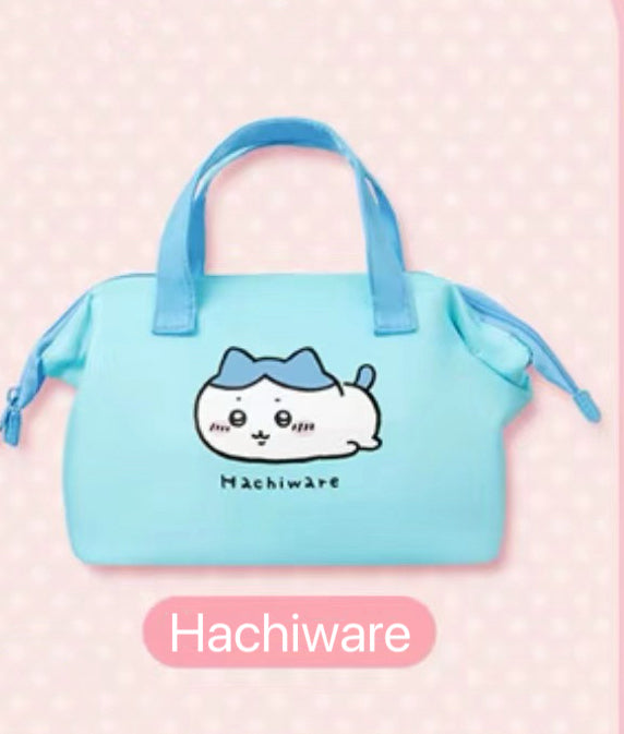 ChiiKawa X Miniso | ChiiKawa Hachiware Usagi Lunch Bag - Kawaii items Room Decoration KawaiiGiftLand