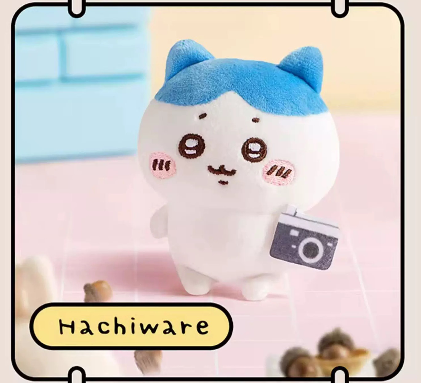 ChiiKawa X Miniso Mini Guardian Series | ChiiKawa Hachiware Usagi Momonga Kurimanju Rakko - Plush Doll Refrigerator Magnet Kawaii Items Room Decoration Doll
