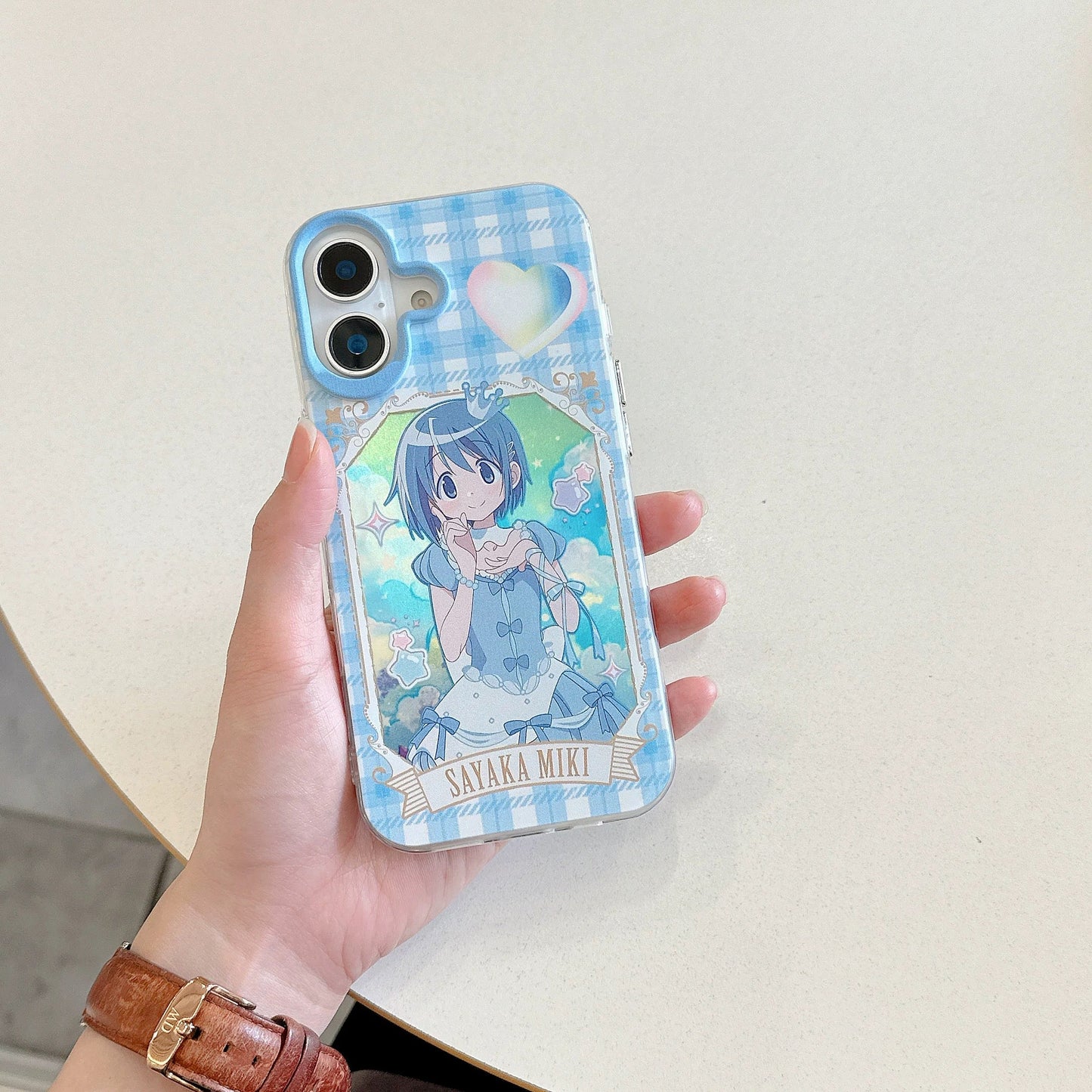 Japanese Cartoon Puella Magi Madoka Magica Laser Case | Madoka Miki Tomoe Sakura Akemi - Phone Case Samsung Galaxy S26 S25 S24 S23 S22 S21 FE Ultra Edge