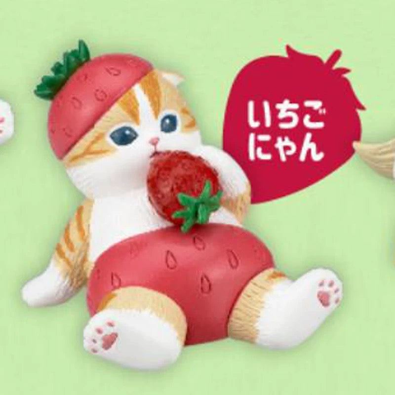 Japan Kitan Club Sanrio Mofusand Fruit Part 1 | Pineapple Pear Dragon Fruit Banana Watermelon - Full Set of 5 KawaiiGiftLand