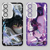 Japanese Anime Kimetsu no Yaiba Demon Slayer Half Battle Soul Style | Iguro Obanai Kocho Shinobu - Phone Case Samsung Galaxy S26 S25 S24 S23 S22 S21 FE Ultra Edge