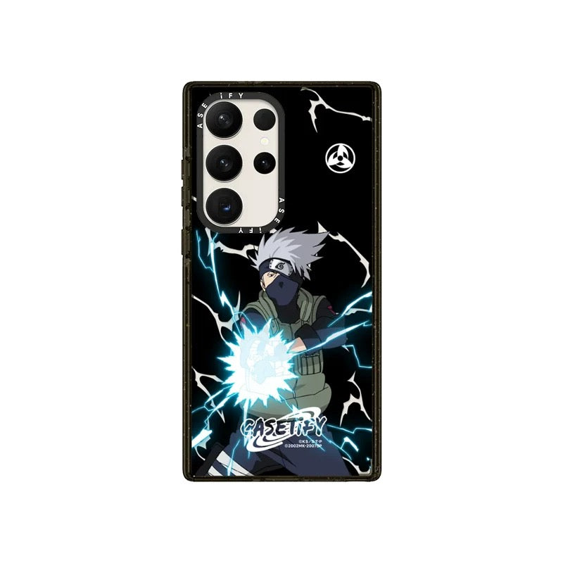 Japanese Cartoon Ninja Naruto | Kakashi Itachi Minato Hokage - Phone Case Samsung Galaxy S24 S23 S22 Ultra