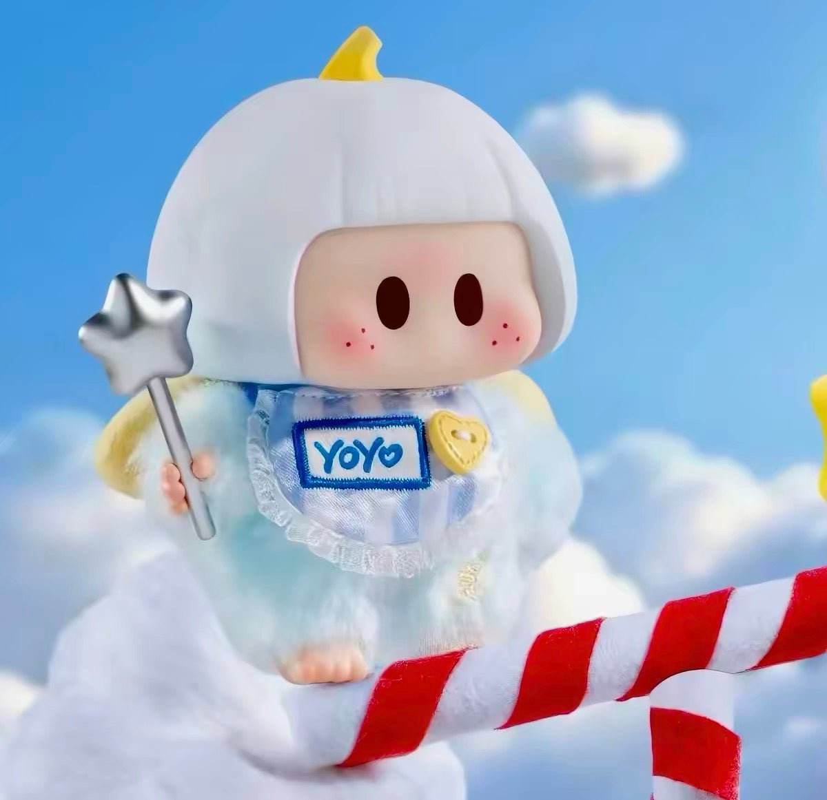 YOYO Chan Doll | Yoyo Angel Baby - Plush Vinyl Keychain Pendant Blind Box