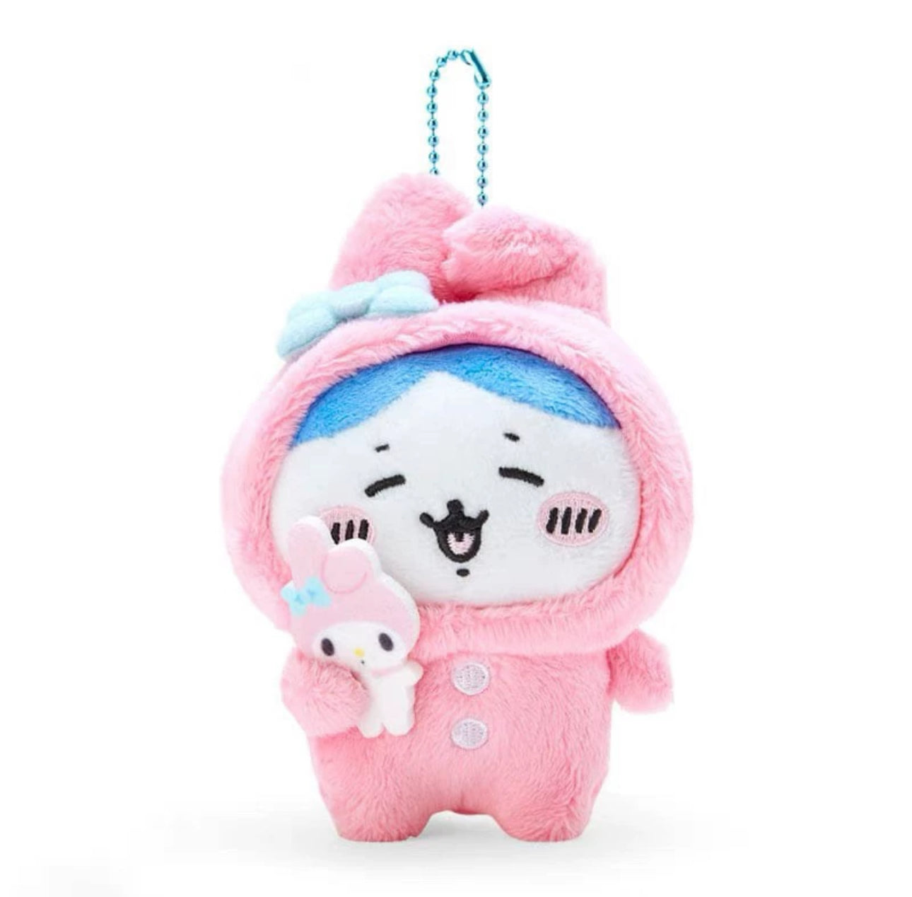 Japan ChiiKawa X Nagano X Sanrio | ChiiKawa Hachiware Usagi Hello Kitty My Melody Cinnamoroll Pompompurin Pochacco Japanese Food -  Plush Doll 20cm Keychain 10cm KawaiiGiftLand
