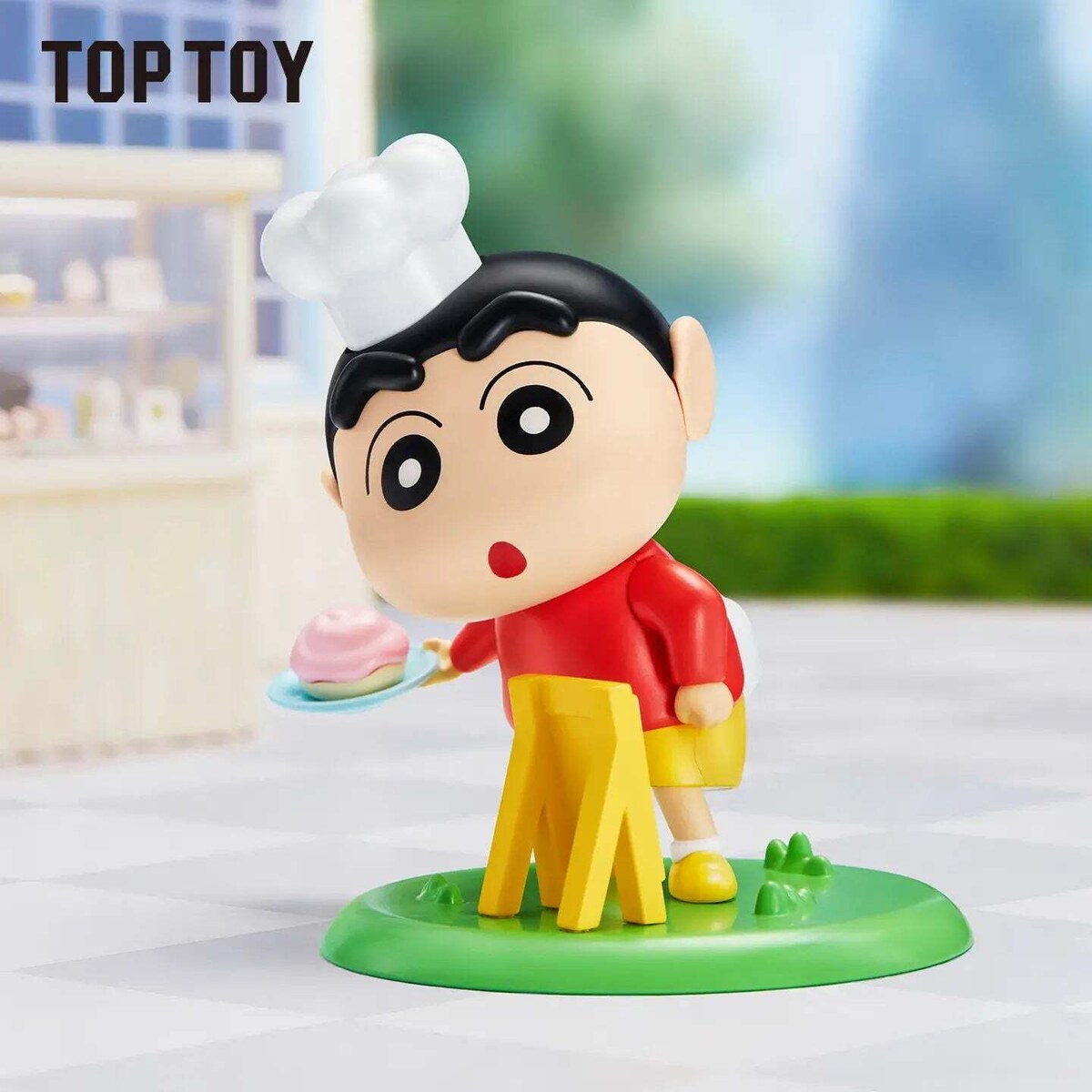 Shinchan Twist movable figure from the TOPTOY Cinnamoroll x Crayon Shin-chan Wonderland Series