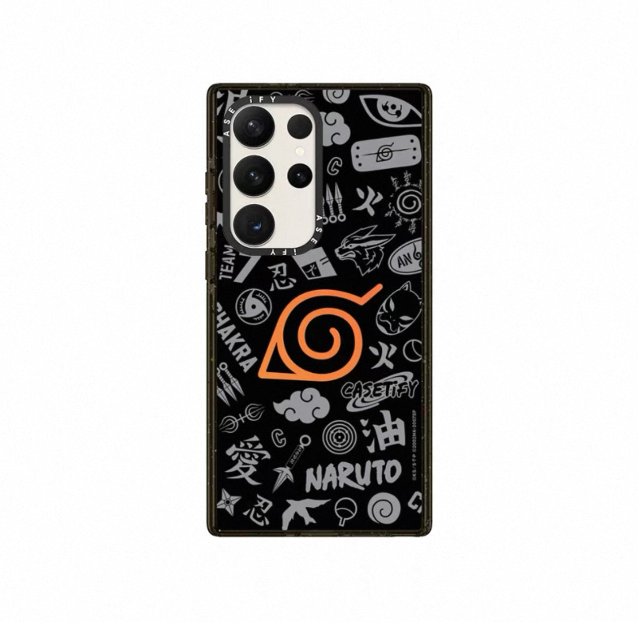 Japanese Cartoon Ninja Naruto | Kurama Nine Tails Ninja Icon Itachi - Phone Case Samsung Galaxy S24 S23 S22 Ultra