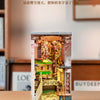 Craft Kits Wooden Booknook & Wonderland | Sakura Sping Tram Stop - DIY Handmade Mini World Miniature Gift with LED Light