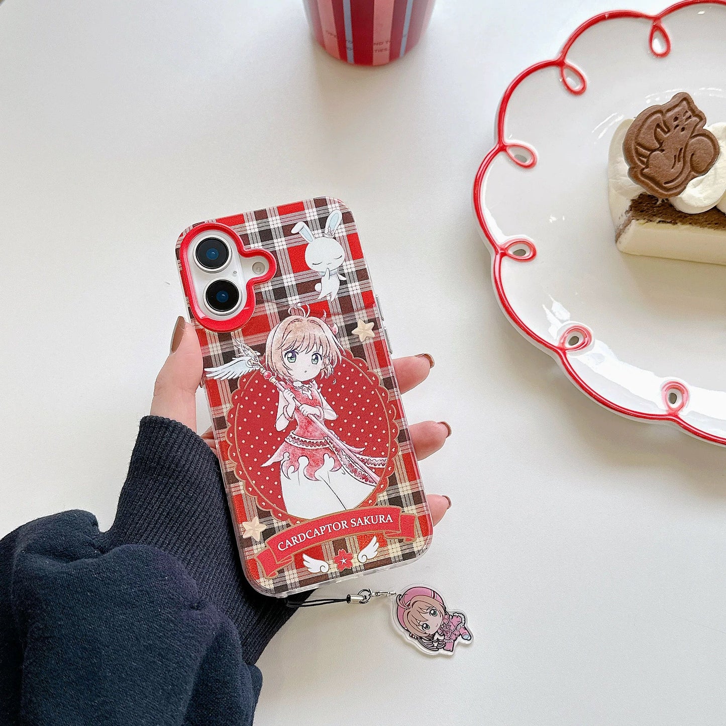 CardCaptorSakura Comic Laser Case | Sakura Cosplay 4 Styles - iPhone Case PLUS SE2 XS XR X 11 12 13 14 15 16 16e 17 17e Pro Promax 12mini 13mini