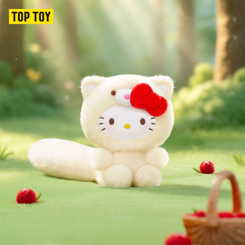 TOPTOY Hello Kitty Healing Forest Series Plush Pendant Blind Box