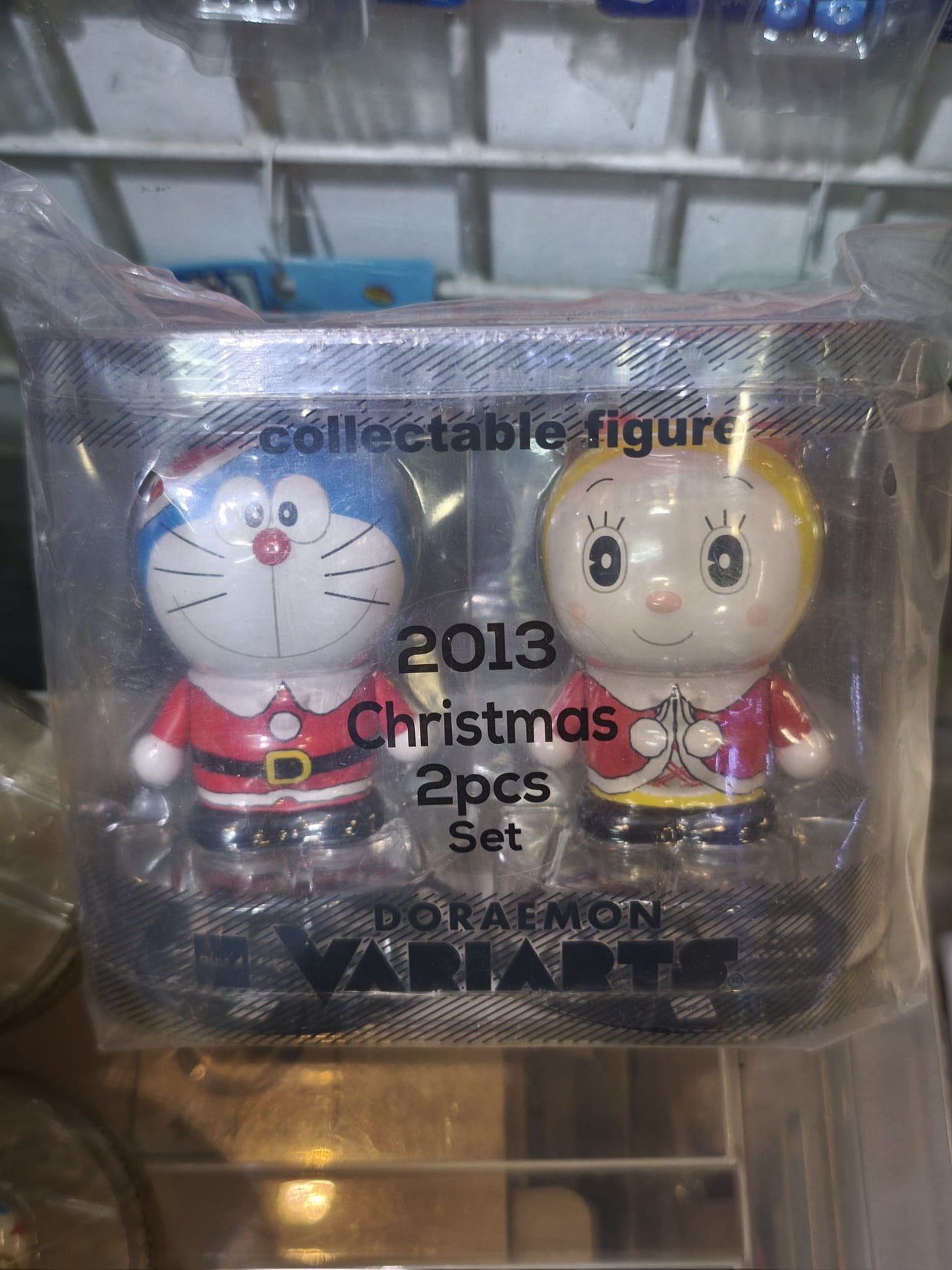 [Pre Owned-New] Doraemon Variarts Limited Edition Collectible Figures by Run'A | 75mm Art Toys